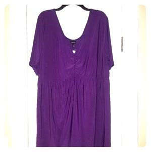 NWT Torrid Flutter Short Sleeve Blouse